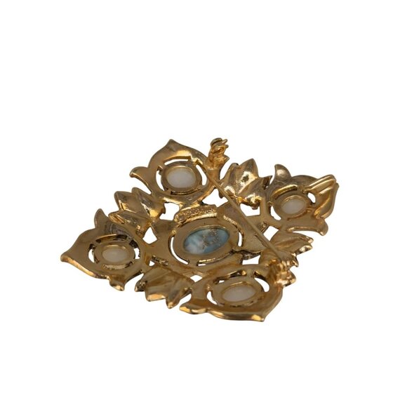 Vintage Signed Sarah Coventry Matrix Brooch (A7885) - Picture 4 of 6